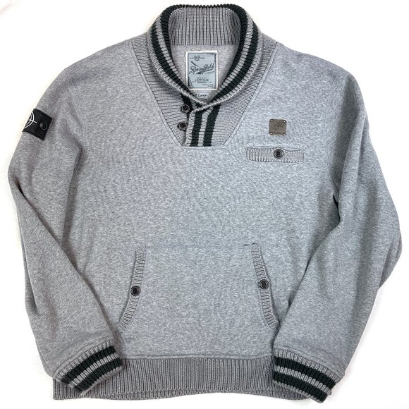 Springfield by raw blue men's Core Fleece Pullover - Picture 1 of 9